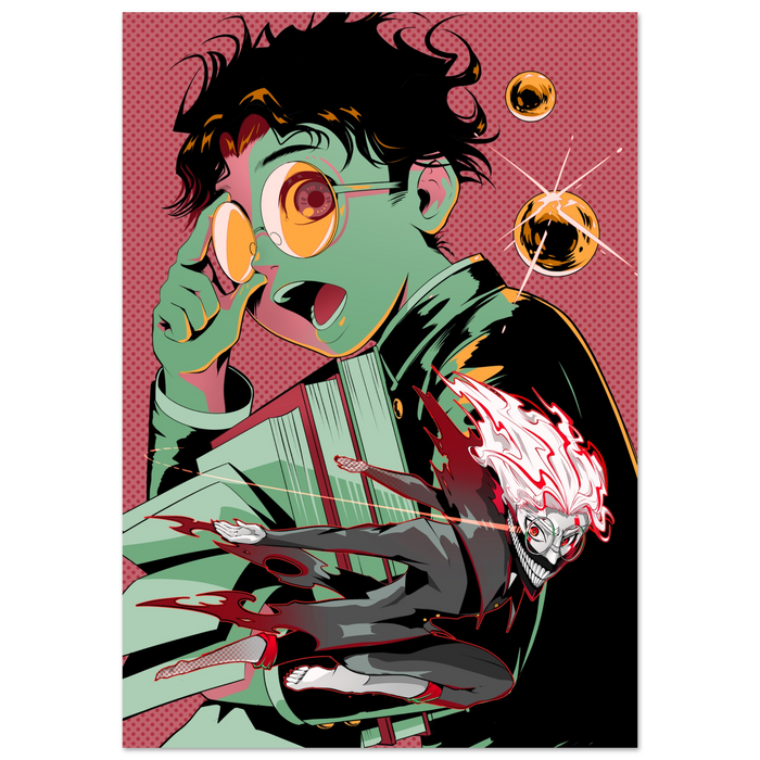 turbo demon Premium Anime Art Poster – High-Quality Semi-Glossy Finish