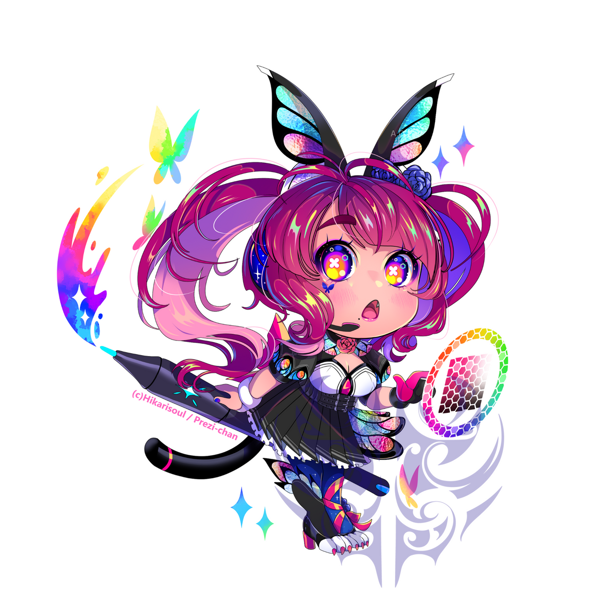 Anime acrylic keychains