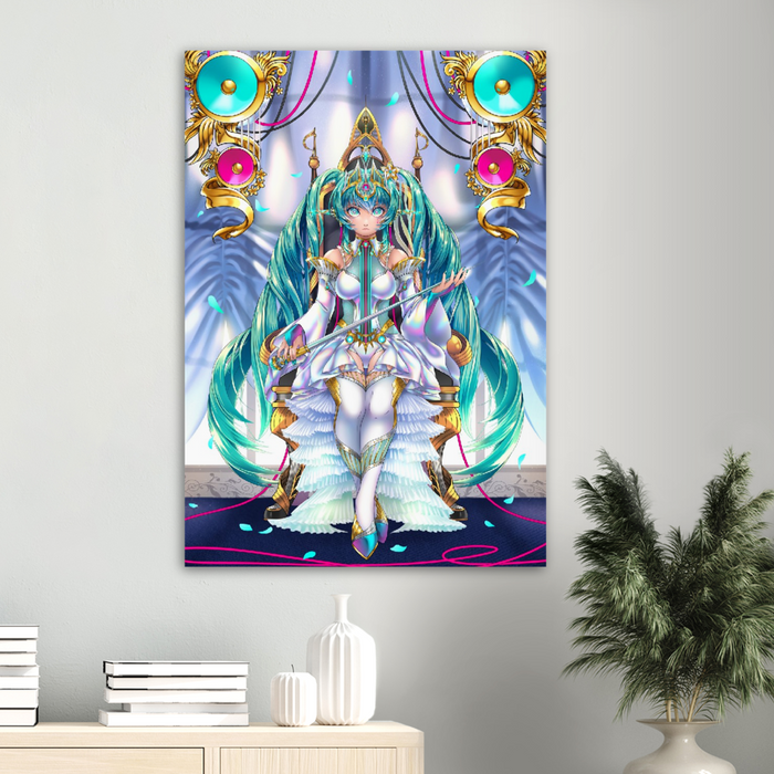 Empress of song Miku Poster